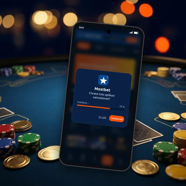 Instalace Mostbet APK na telefonu Samsung